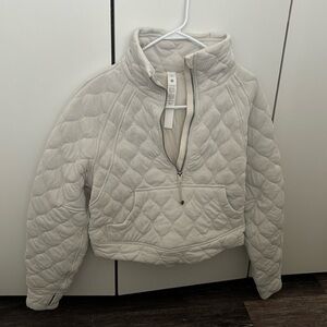XS/S lululemon quilted quarter zip
